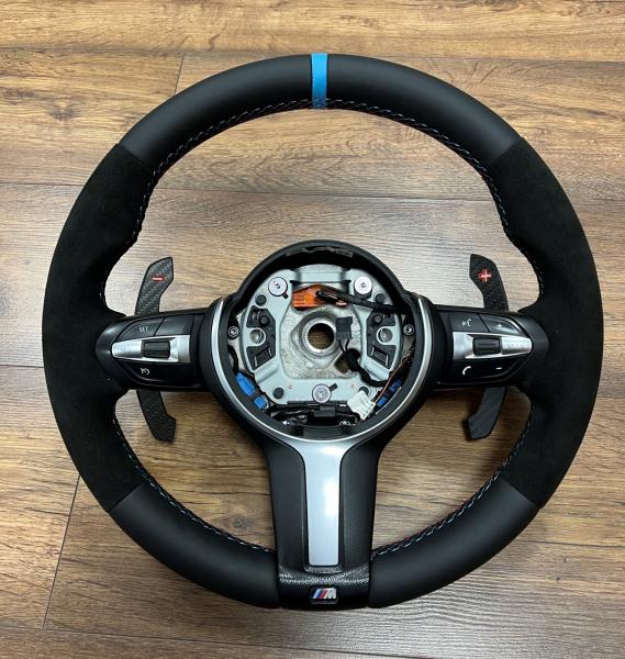 BMW F10 F11 F12 F13 F20 F21 F34 F30 F31 F32 F33 F43 F15 F16 F25 M Lenkrad neu beziehen